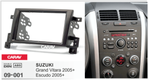 CARAV 09-001 2DIN Suzuki Grand Vitara 
