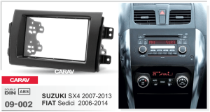 Переходная рамка CARAV 09-002 2DIN Suzuki SX4